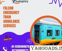 Select World-Class ICU Setup by Falcon Emergency Train Ambulance Services in Hyderabad