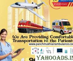 Get Advanced Panchmukhi Air Ambulance Services in Hyderabad for Patient Transfer